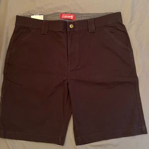 Coleman Men’s shorts in the color phantom. Phantom is a deep, cool, gray.